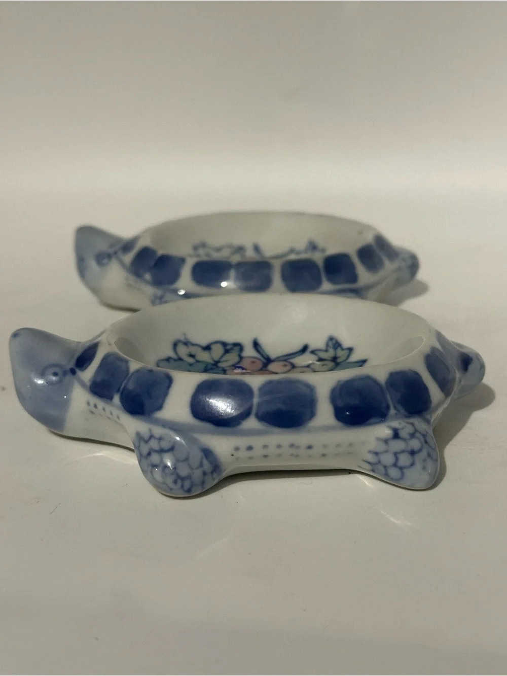 Blue and White Turtle trinket Dish Set - Home Art
